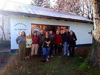 Alumnos Del Curso De Piloto Privado De Avión Del Aeroclub El Bolsón Rindieron Examen De Meteorología